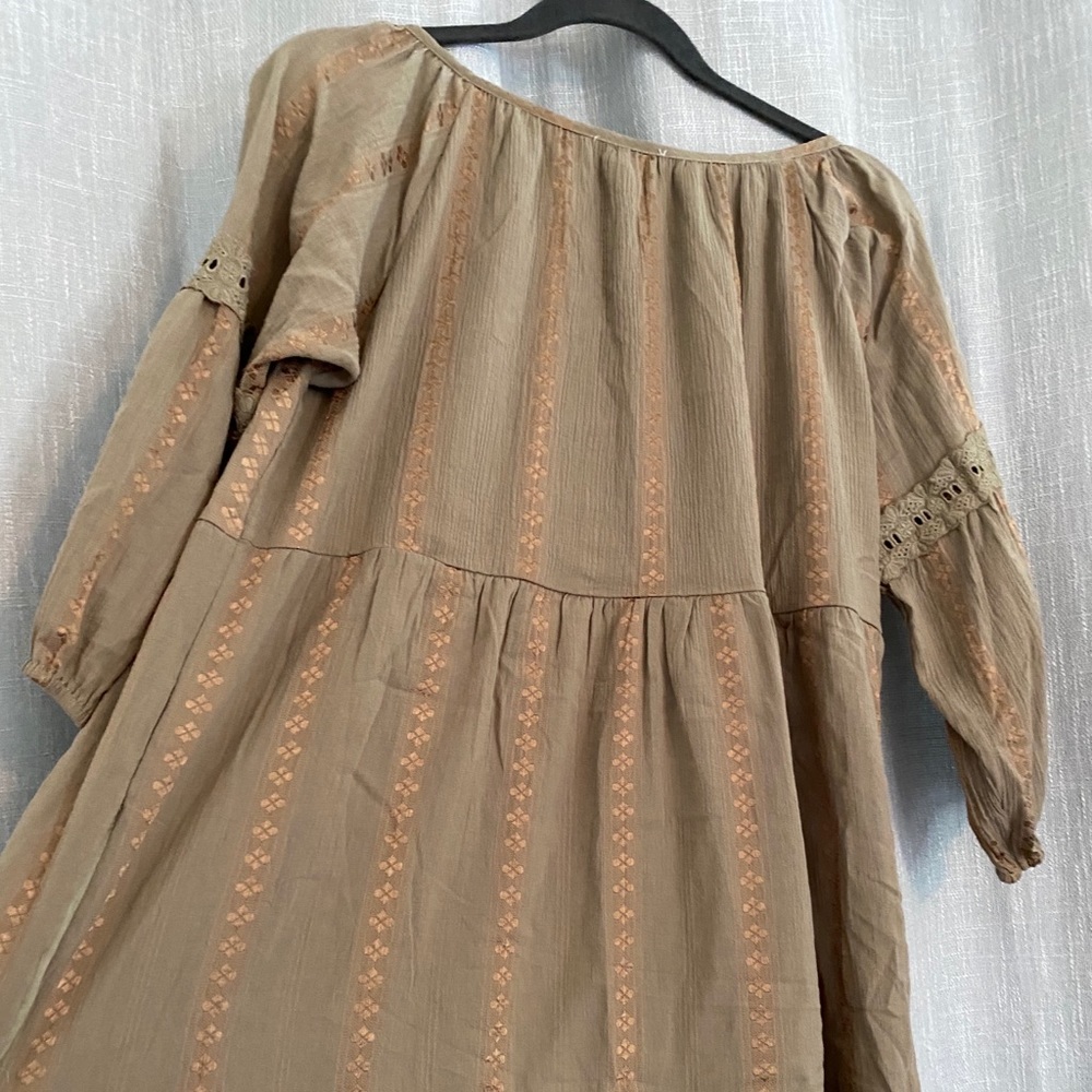Olive green dress-perfect for fall